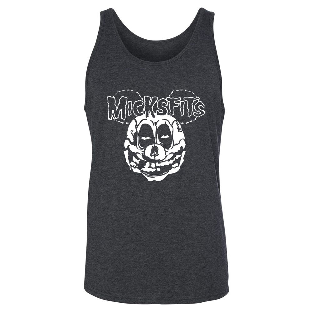 Unisex Jersey Tank - 4UAUQ25B - Dark Grey Heather - 6