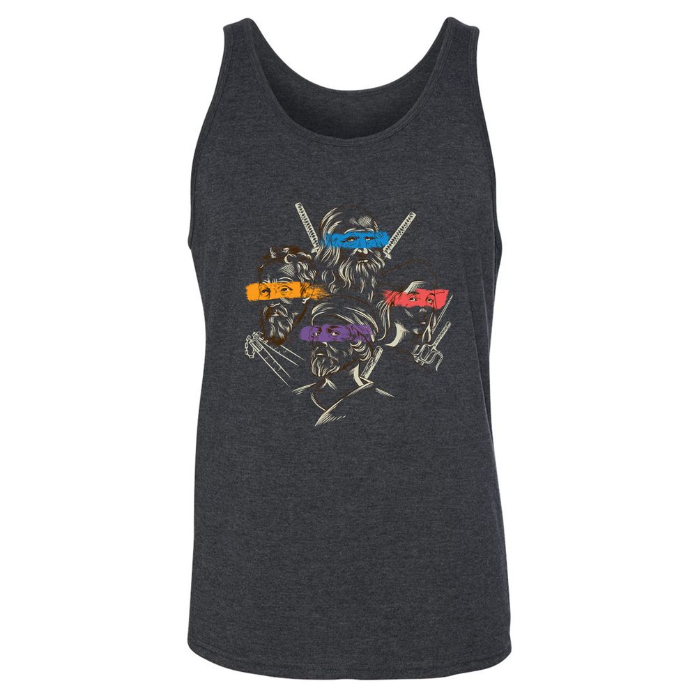 Unisex Jersey Tank - QB4XGTNL - Dark Grey Heather - 6