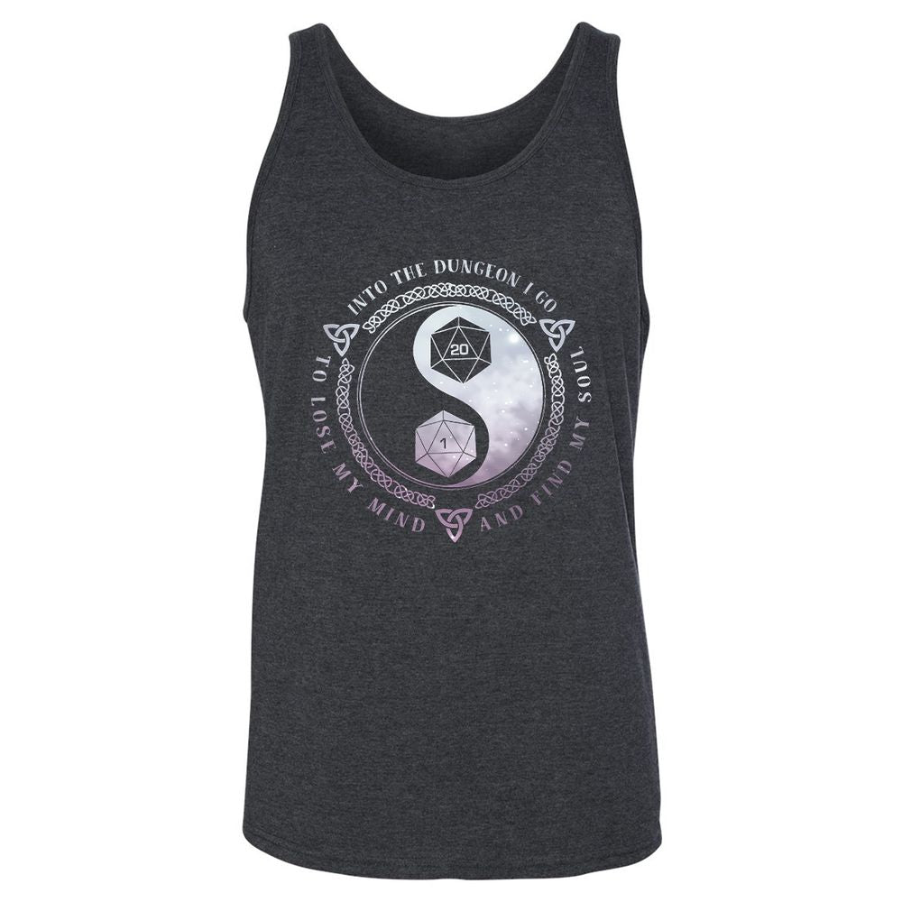 Unisex Jersey Tank - 8U27YEFU - Dark Grey Heather - 6