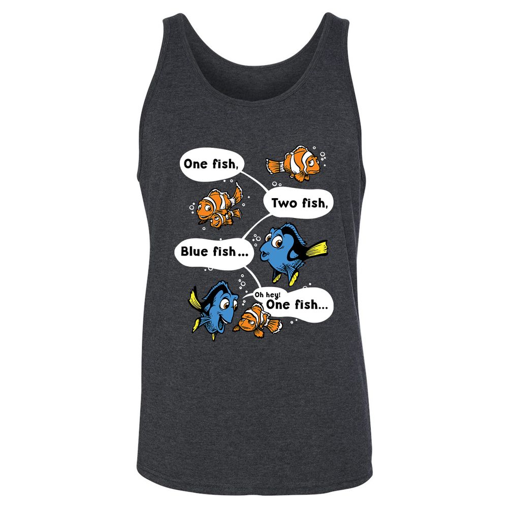Unisex Jersey Tank - GSGFXKVZ - Dark Grey Heather - 6