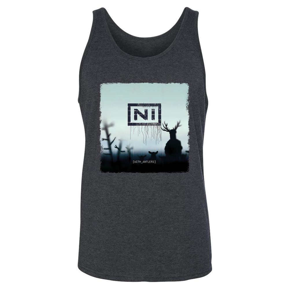 Unisex Jersey Tank - PZQA9QM8 - Dark Grey Heather - 6