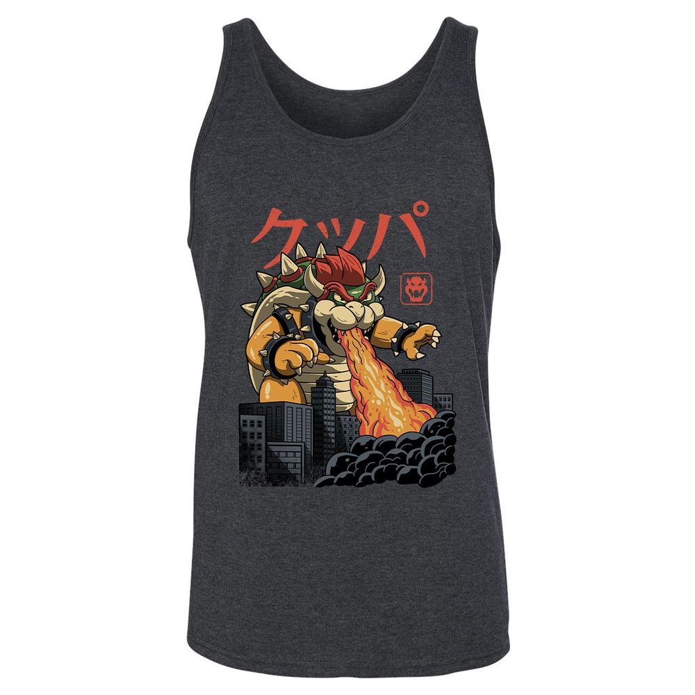 Unisex Jersey Tank - 4AB7GC44 - Dark Grey Heather - 6