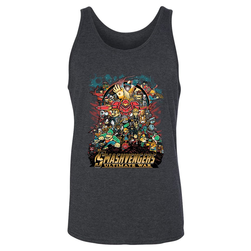 Unisex Jersey Tank - 1QT7E3TQ - Dark Grey Heather - 6