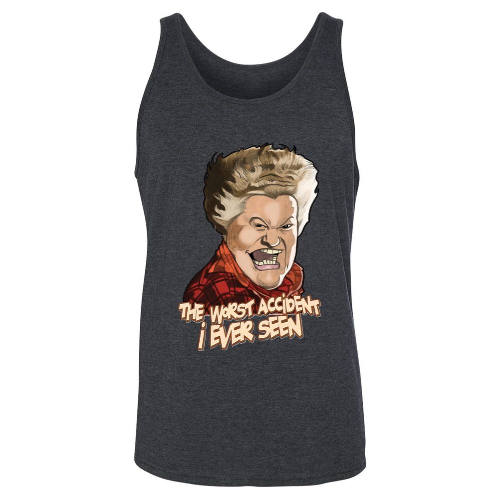 Unisex Jersey Tank - 6A336JJ1 - Dark Grey Heather - 6