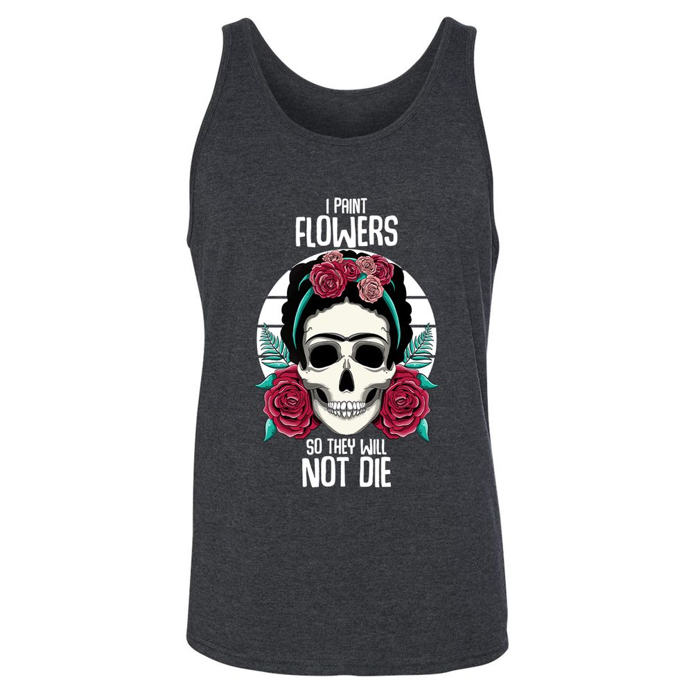 Unisex Jersey Tank - 5KYWAKR4 - Dark Grey Heather - 6