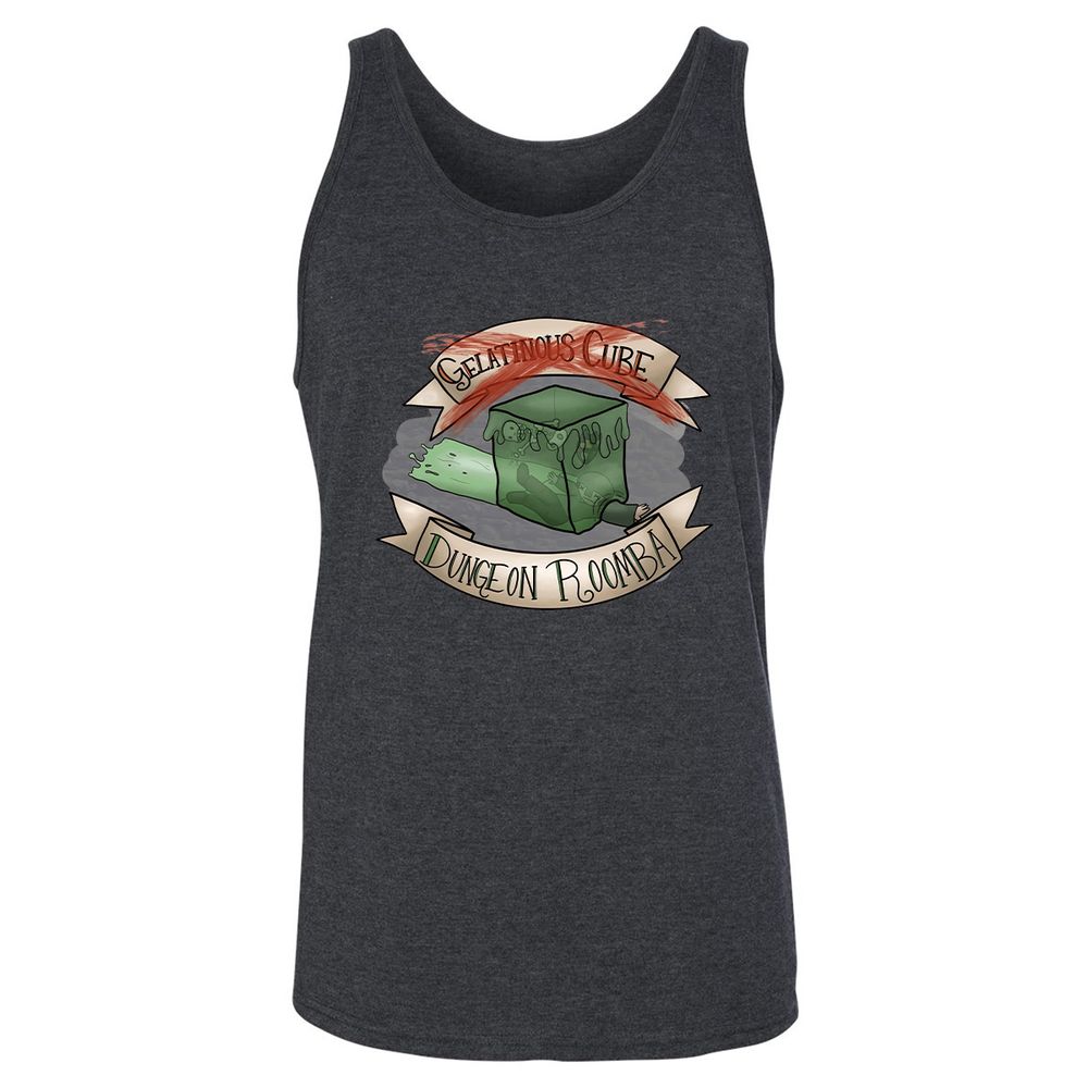 Unisex Jersey Tank - NK8C25RL - Dark Grey Heather - 6