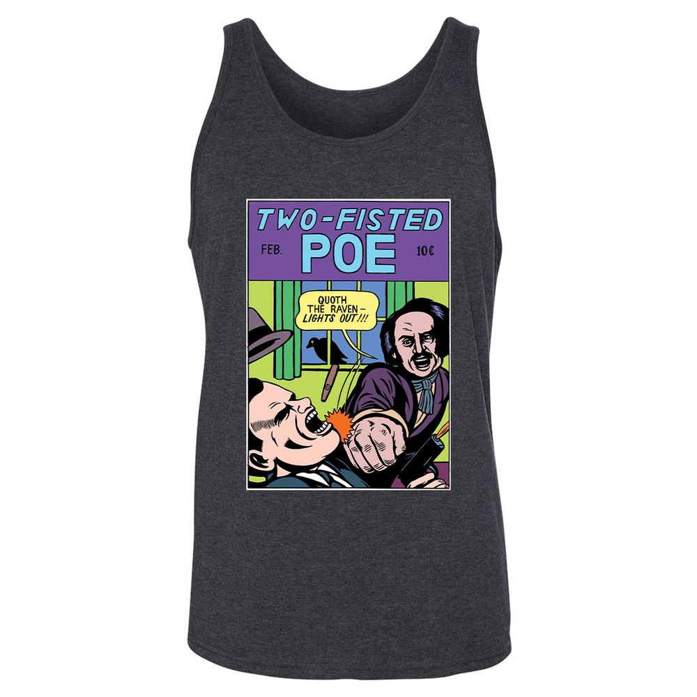 Unisex Jersey Tank - HZT8T9QM - Dark Grey Heather - 6