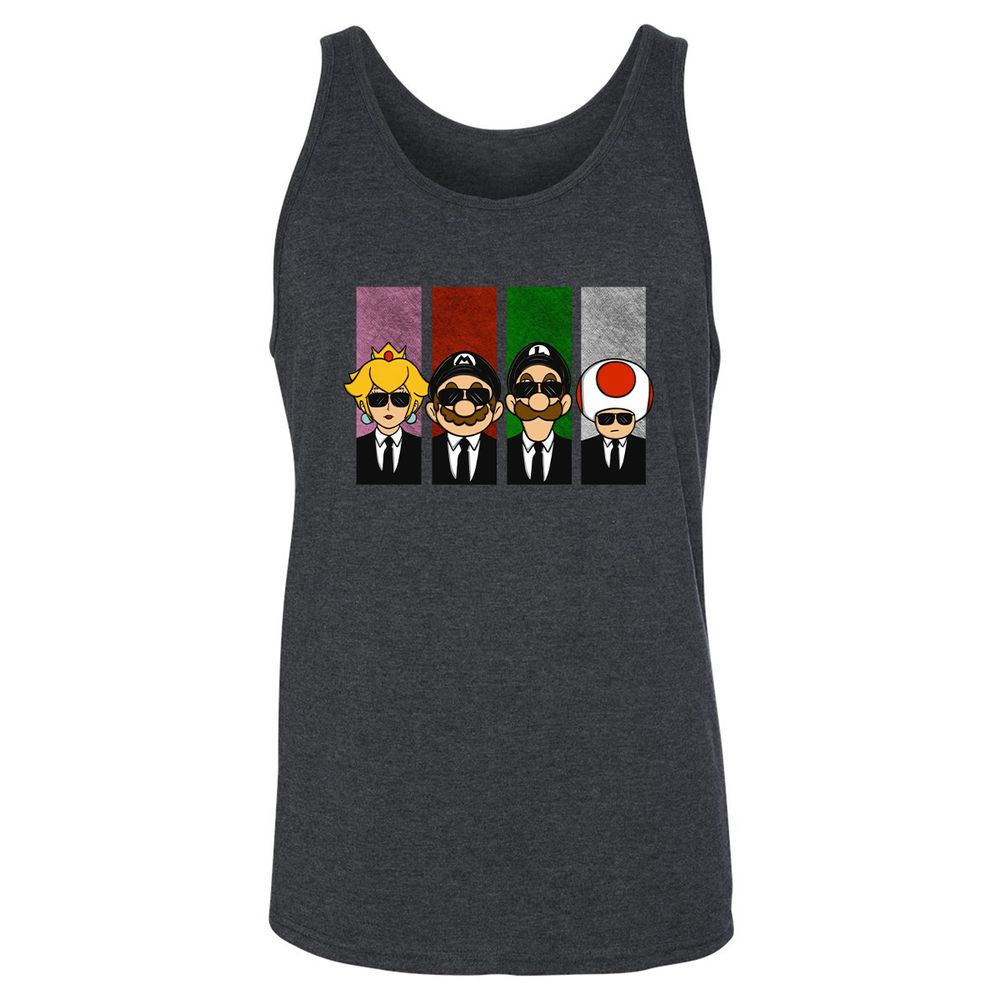 Unisex Jersey Tank - MGRSQZFY - Dark Grey Heather - 6