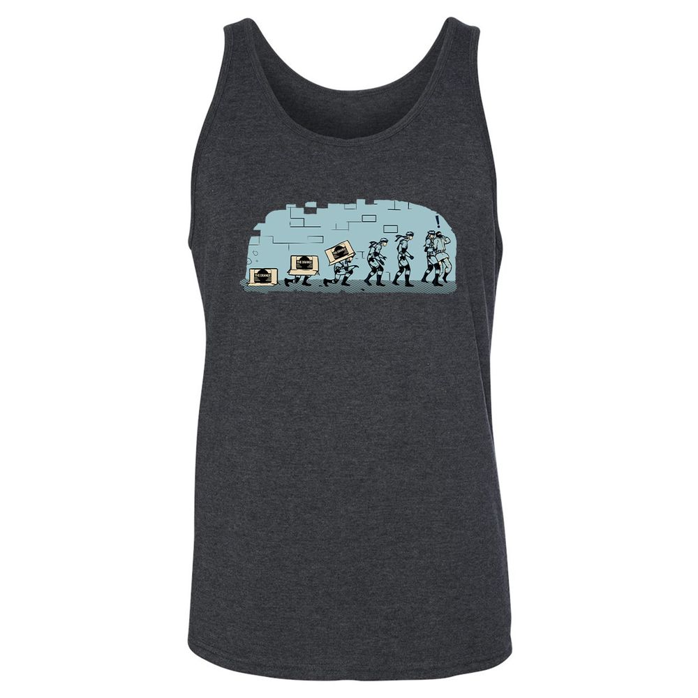 Unisex Jersey Tank - 2PW3EQAC - Dark Grey Heather - 6