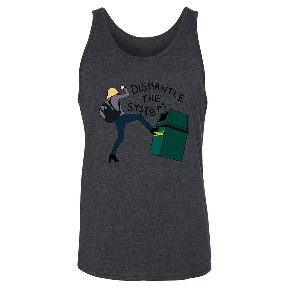 Unisex Jersey Tank - MP32CA7D - Dark Grey Heather - 6