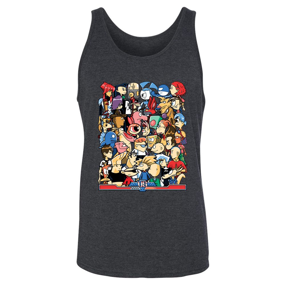 Unisex Jersey Tank - APU9UYJ9 - Dark Grey Heather - 6