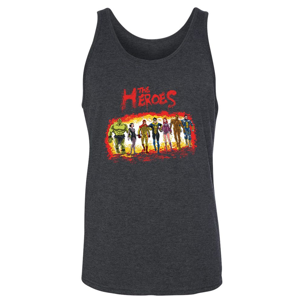 Unisex Jersey Tank - P582CA7G - Dark Grey Heather - 6