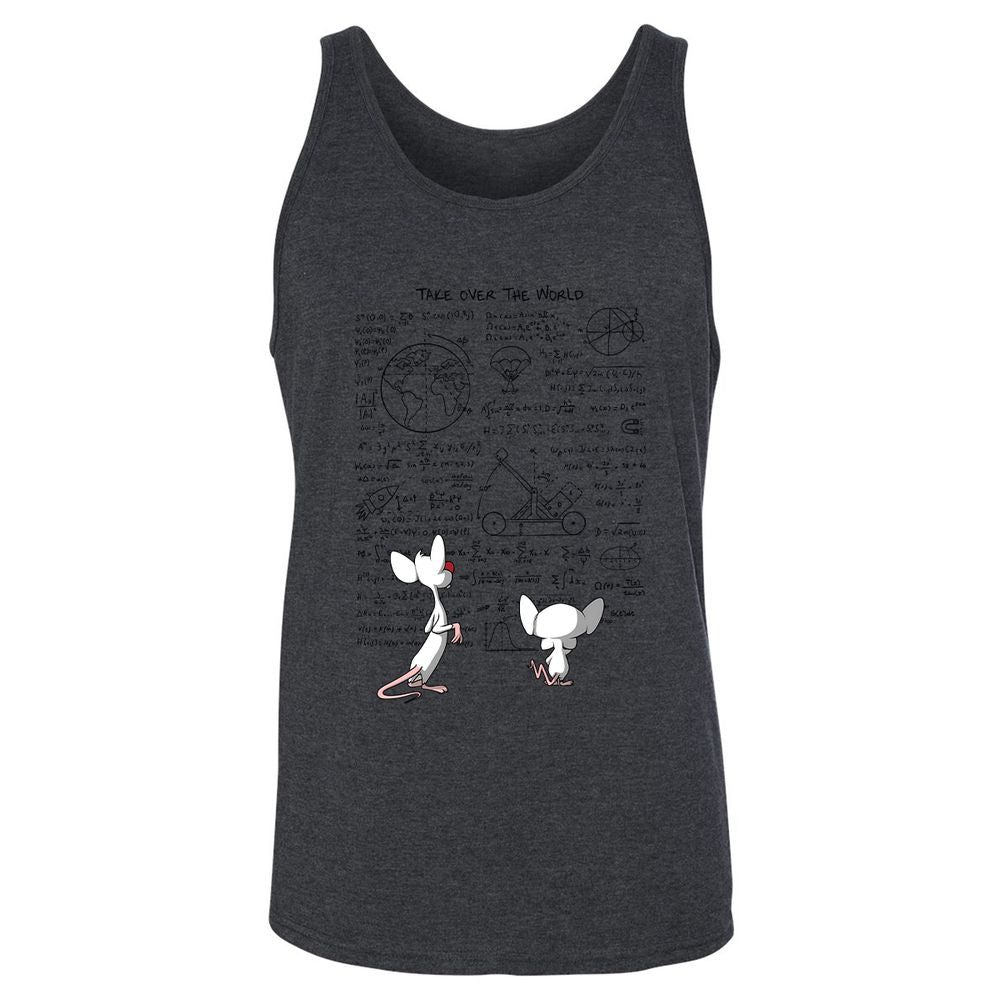 Unisex Jersey Tank - RJ6GYJS6 - Dark Grey Heather - 6