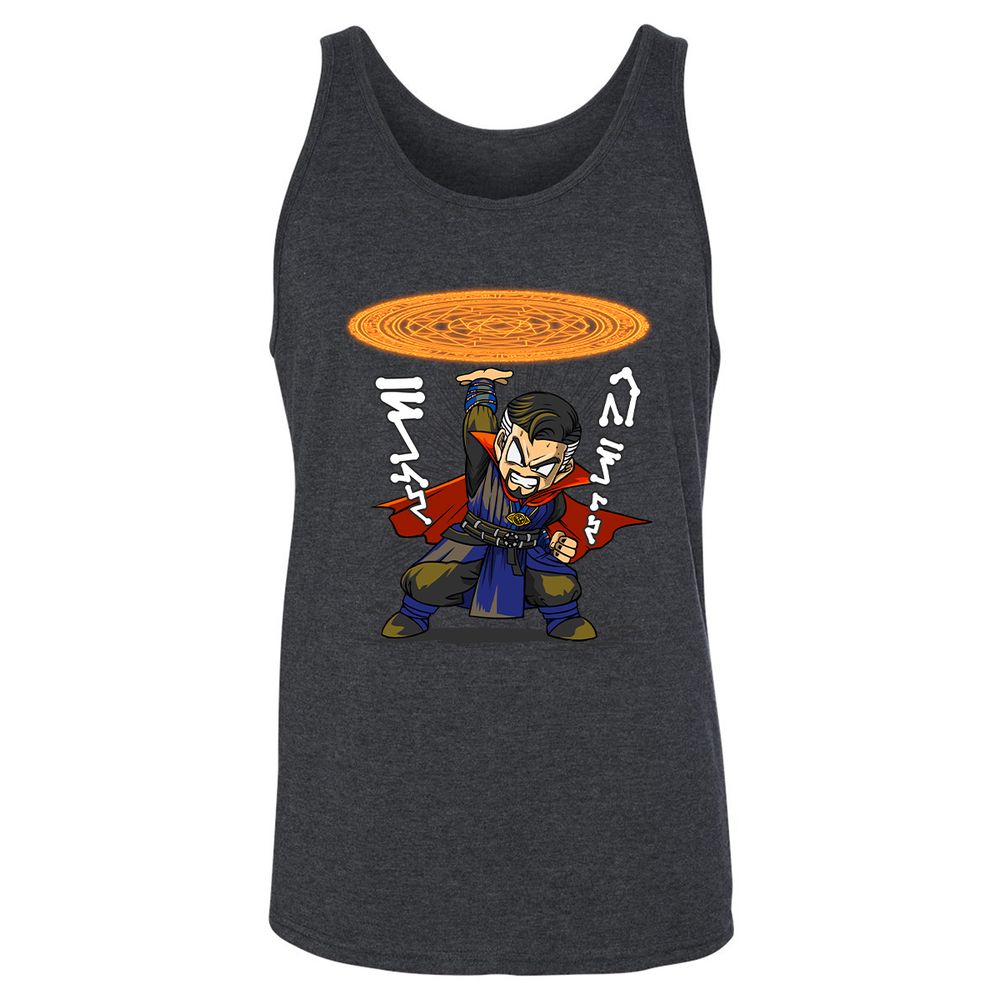 Unisex Jersey Tank - L7RGSARK - Dark Grey Heather - 6