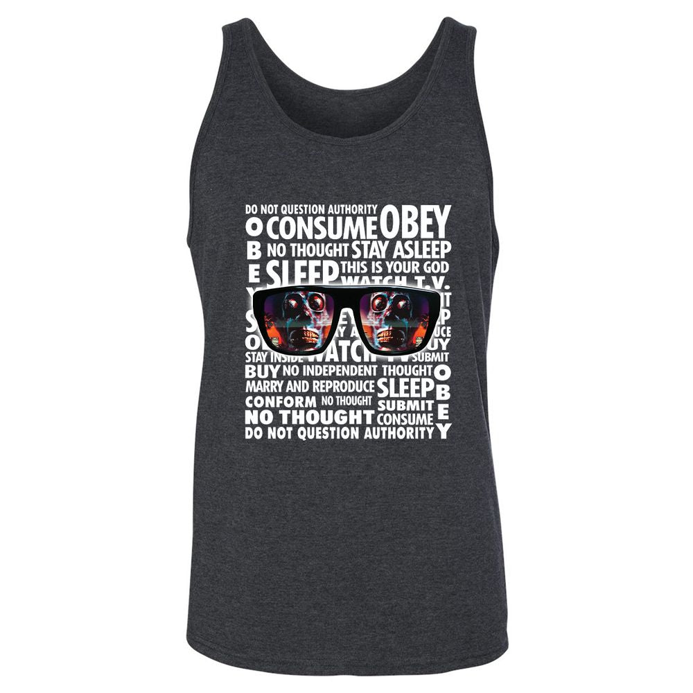 Unisex Jersey Tank - 4PSWVXVN - Dark Grey Heather - 6