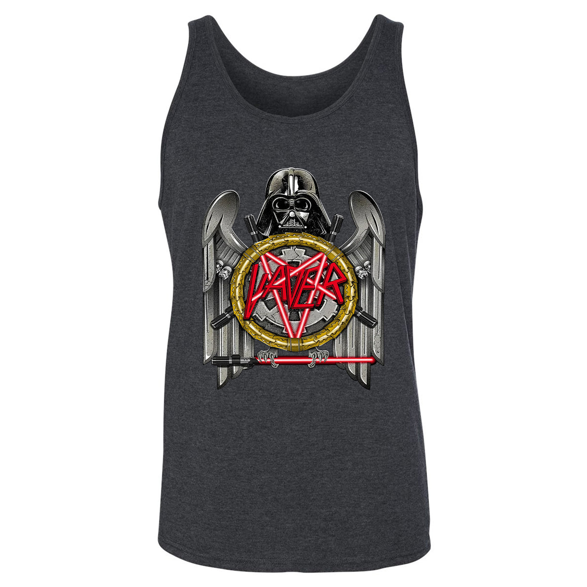Unisex Jersey Tank - J9GURMDK - Dark Grey Heather - 6