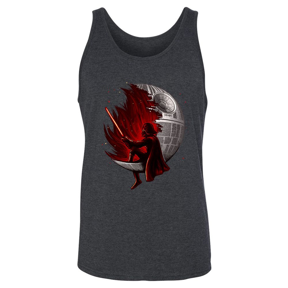 Unisex Jersey Tank - N59BQSGS - Dark Grey Heather - 6