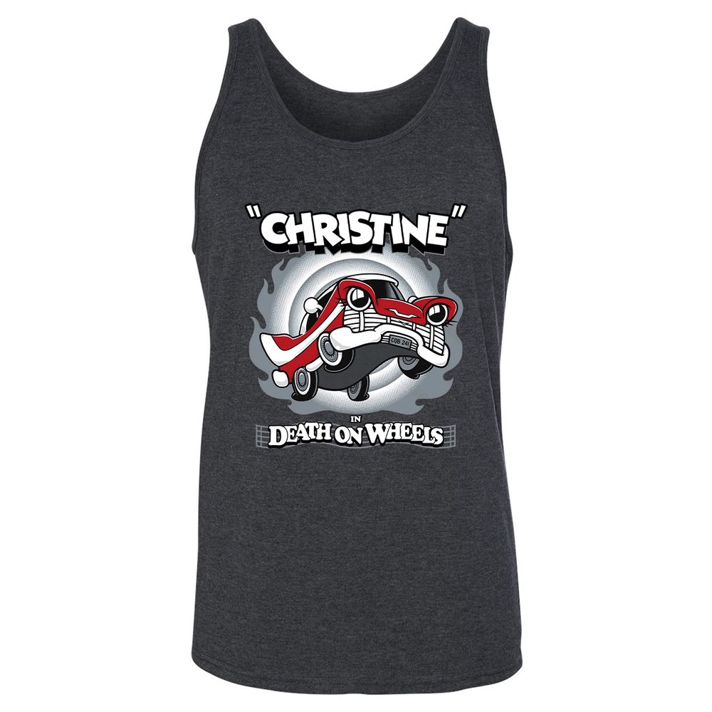 Unisex Jersey Tank - UQTJAKSM - Dark Grey Heather - 6