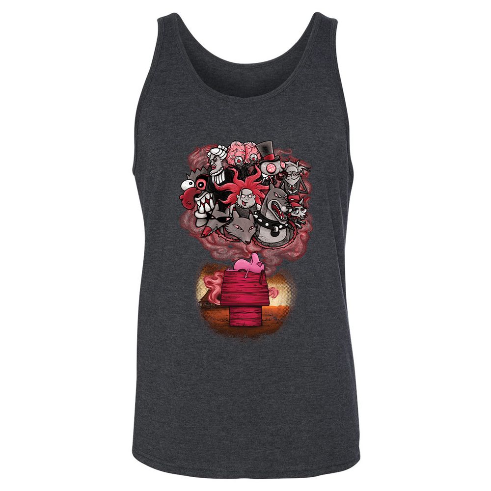 Unisex Jersey Tank - 57BUDSR7 - Dark Grey Heather - 6