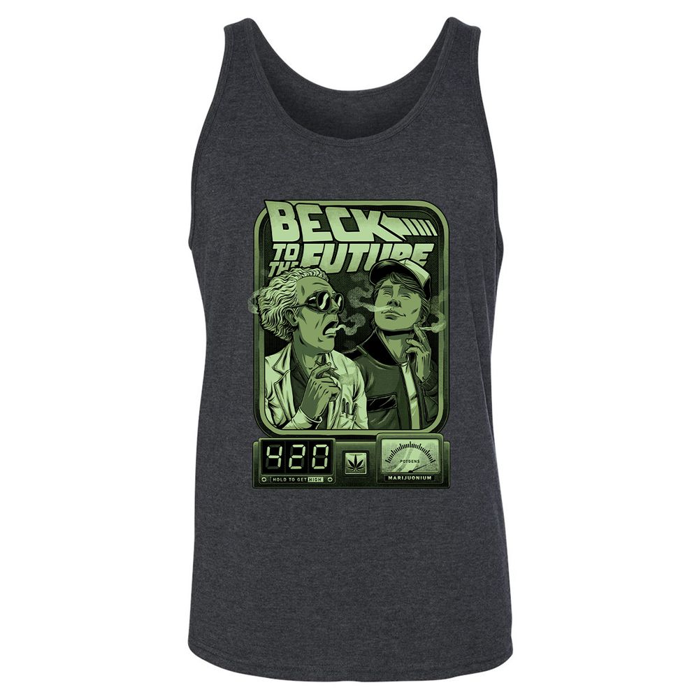 Unisex Jersey Tank - HBS3K11F - Dark Grey Heather - 6