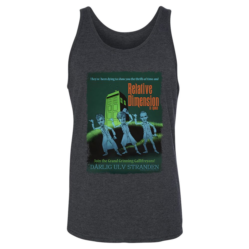 Unisex Jersey Tank - 4PHVJMLS - Dark Grey Heather - 6