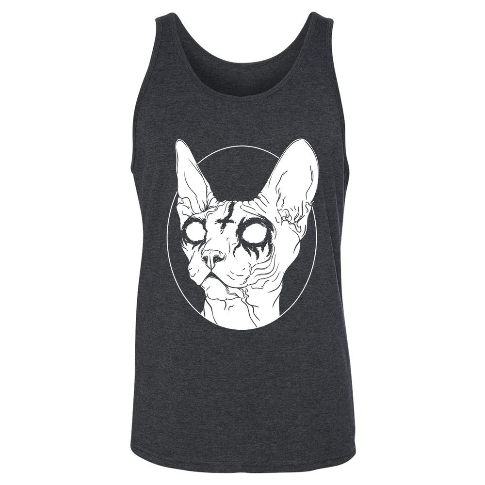 Unisex Jersey Tank - WVRLNWQB - Dark Grey Heather - 6