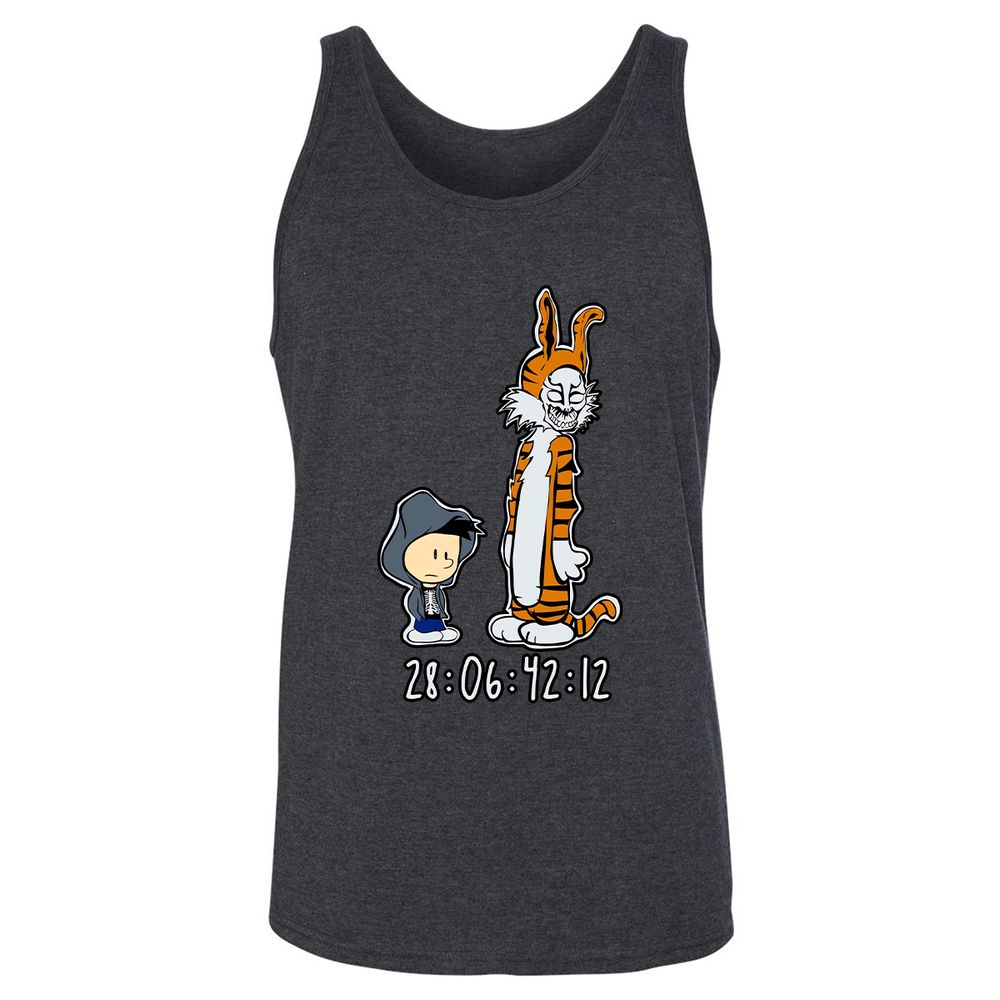 Unisex Jersey Tank - YPPY87MN - Dark Grey Heather - 6