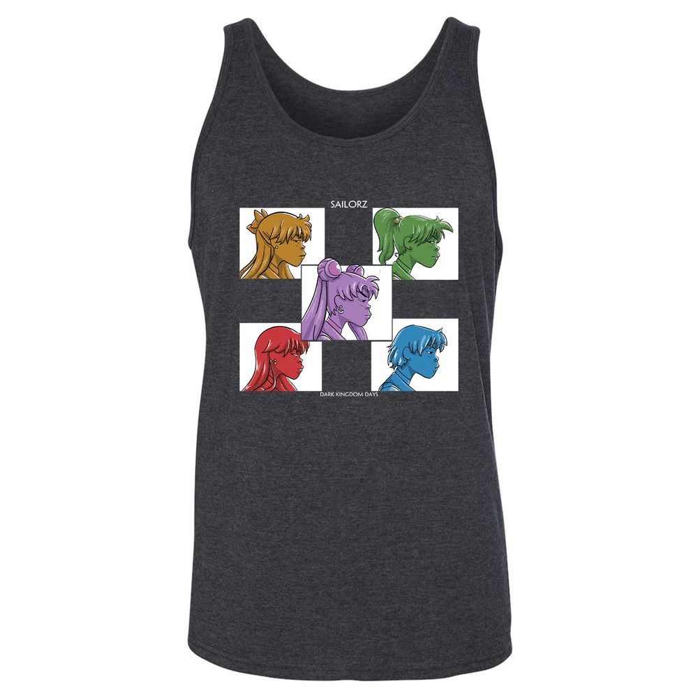 Unisex Jersey Tank - 6D4U5S9H - Dark Grey Heather - 6