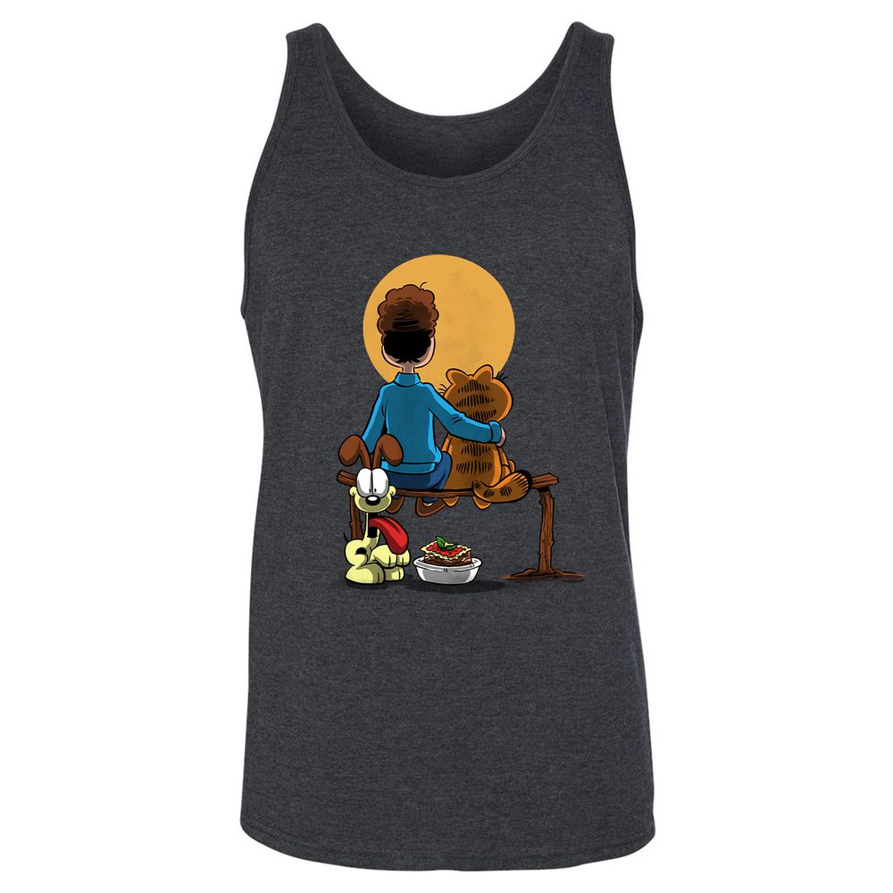 Unisex Jersey Tank - 7TUQ4R2V - Dark Grey Heather - 6