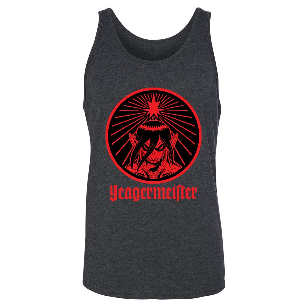 Unisex Jersey Tank - FBSAKLYS - Dark Grey Heather - 6