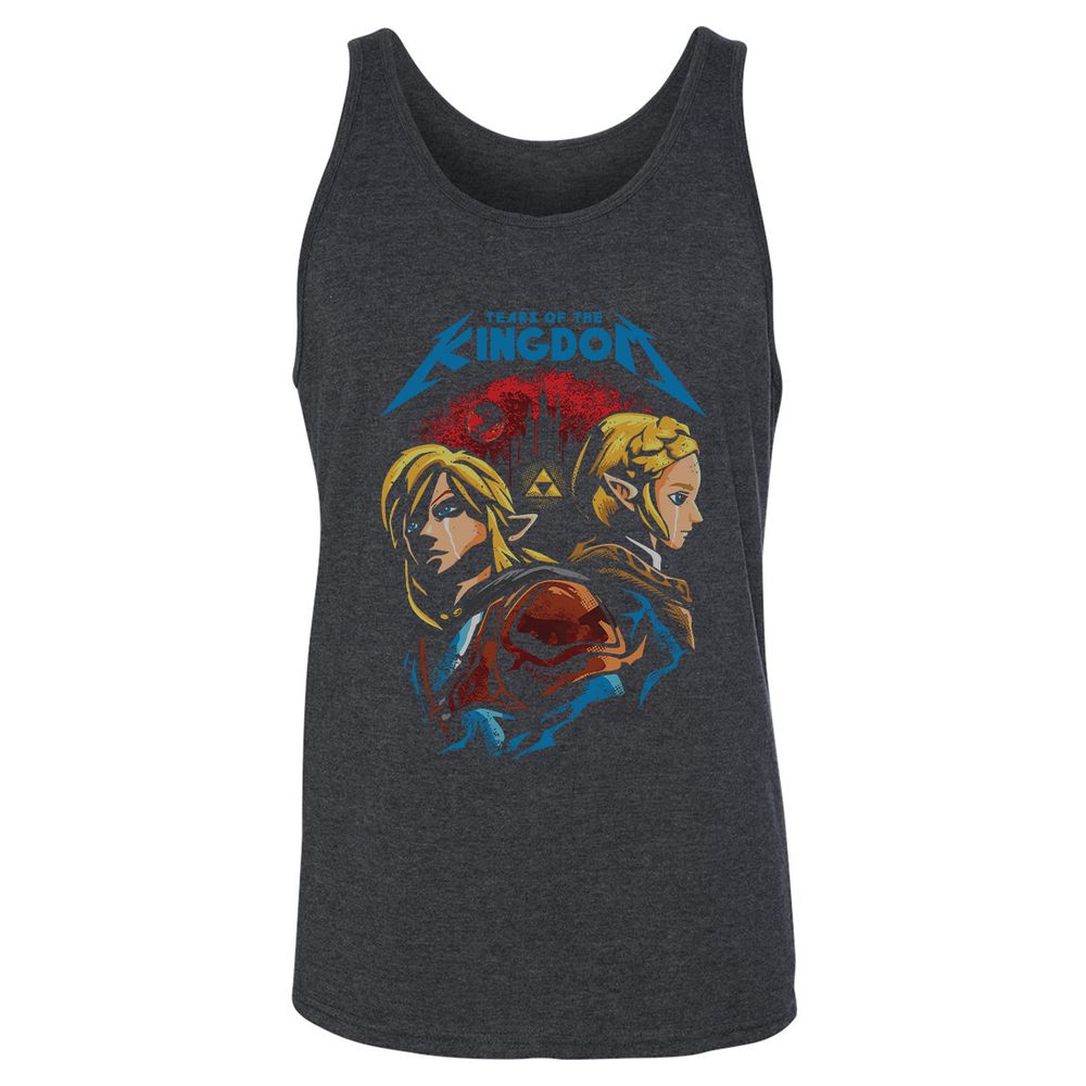 Unisex Jersey Tank - 9MLEQNEM - Dark Grey Heather - 6