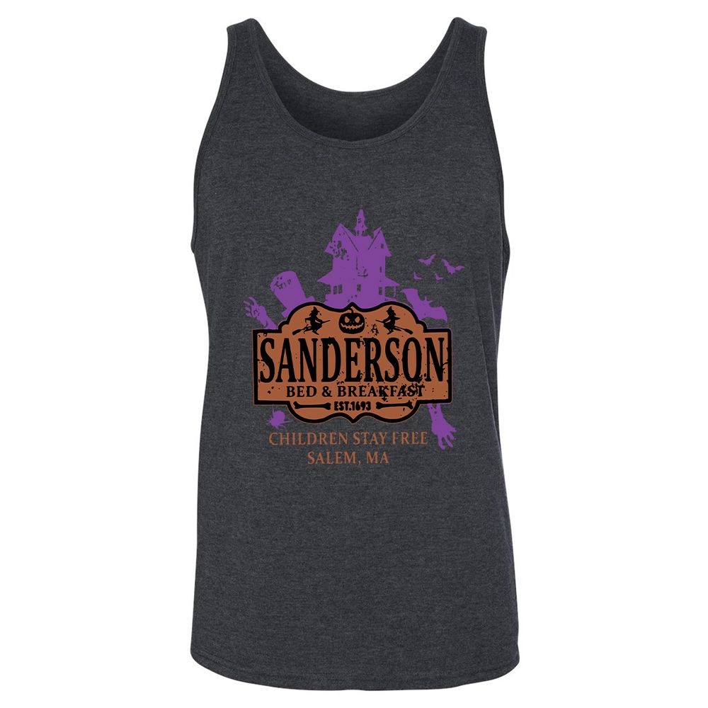 Unisex Jersey Tank - 5DMZSS7G - Dark Grey Heather - 6