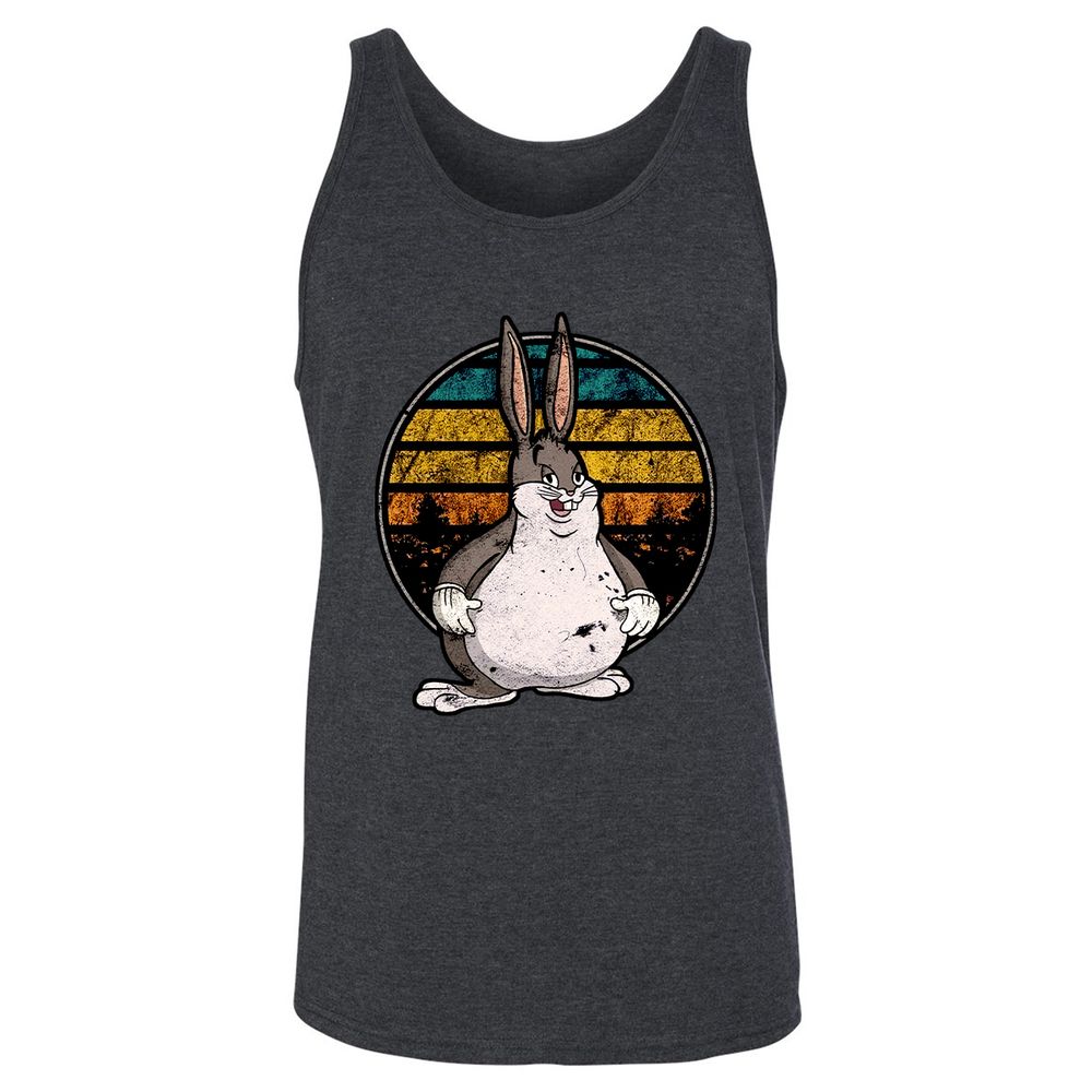 Unisex Jersey Tank - BCKPTRRX - Dark Grey Heather - 6