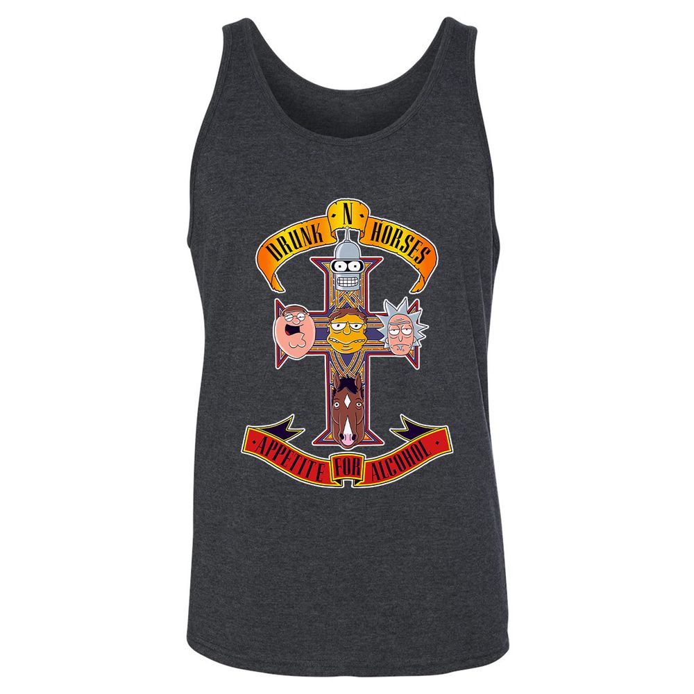 Unisex Jersey Tank - 3A3B1Z2U - Dark Grey Heather - 6