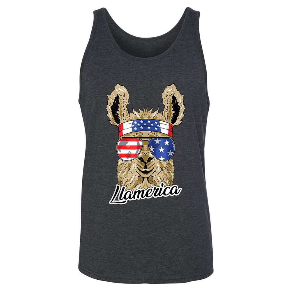 Unisex Jersey Tank - HTTXUFYA - Dark Grey Heather - 6