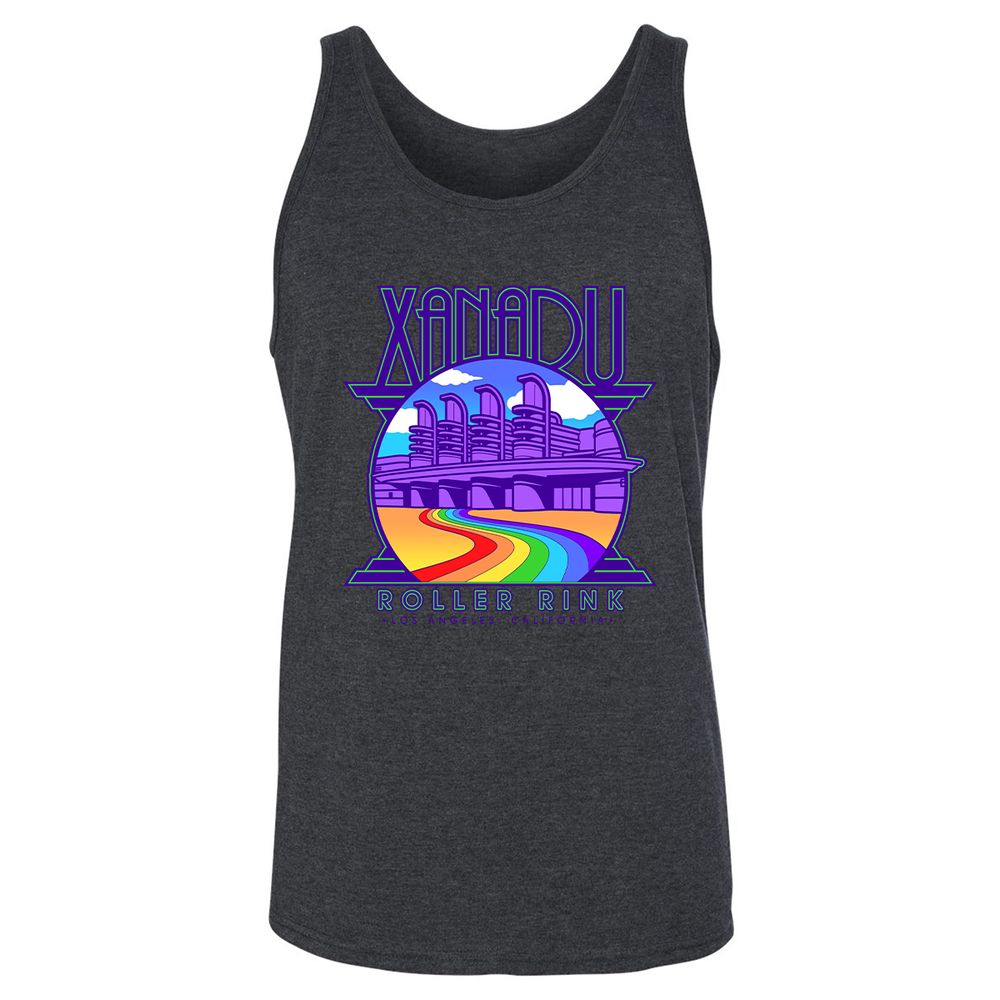 Xanadu Roller Rink - Dark Grey Heather - 6