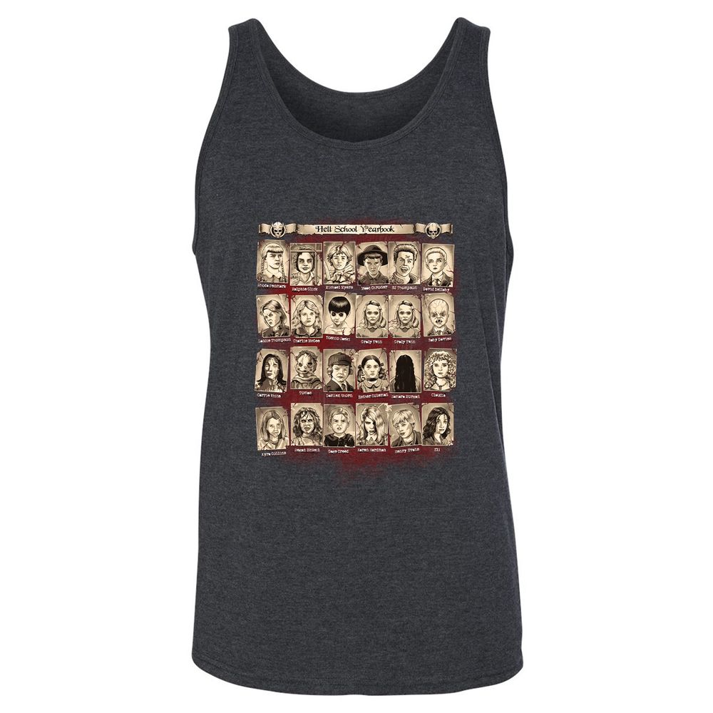Unisex Jersey Tank - M93DHDC5 - Dark Grey Heather - 6