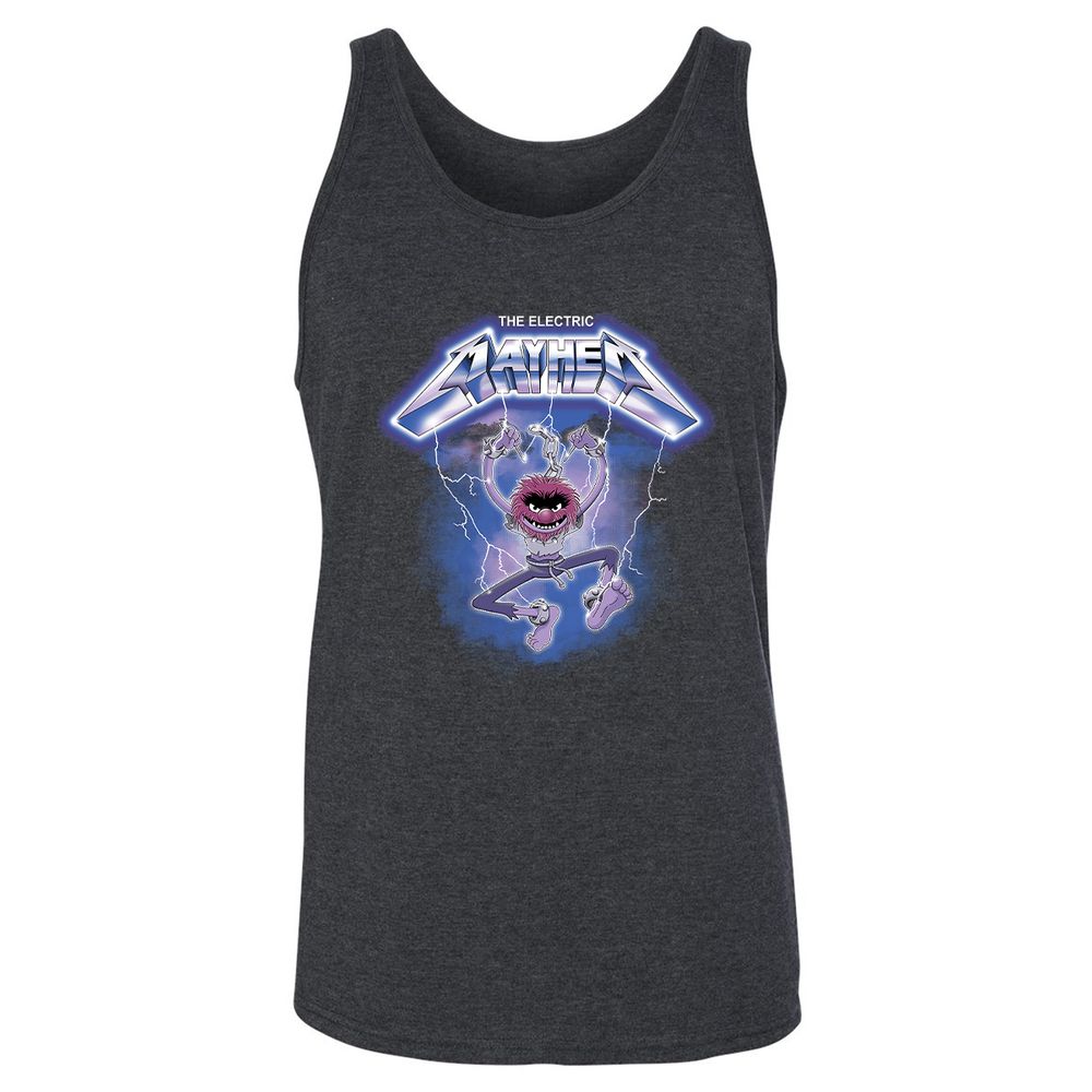 Unisex Jersey Tank - RWLV1CAV - Dark Grey Heather - 6