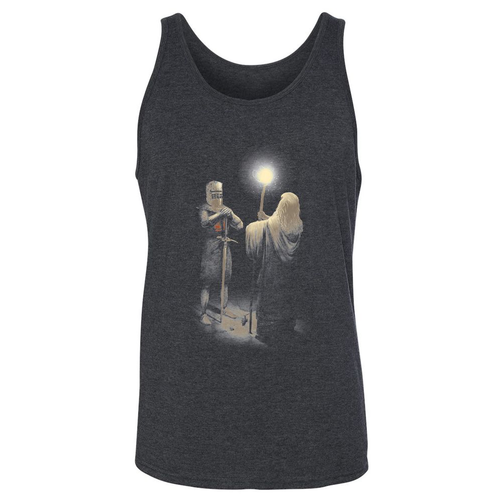 Unisex Jersey Tank - FM2QQGD5 - Dark Grey Heather - 6