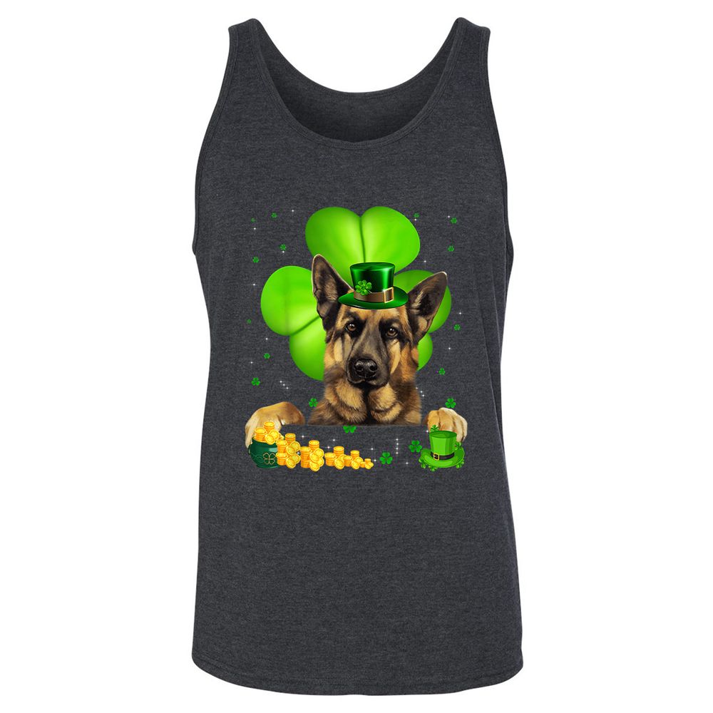 Unisex Jersey Tank - M9E5EQUD - Dark Grey Heather - 6