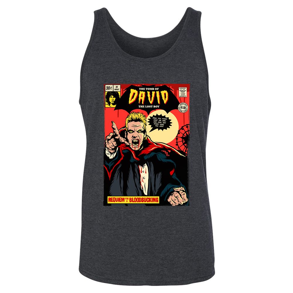 Unisex Jersey Tank - PQ4EH3VB - Dark Grey Heather - 6