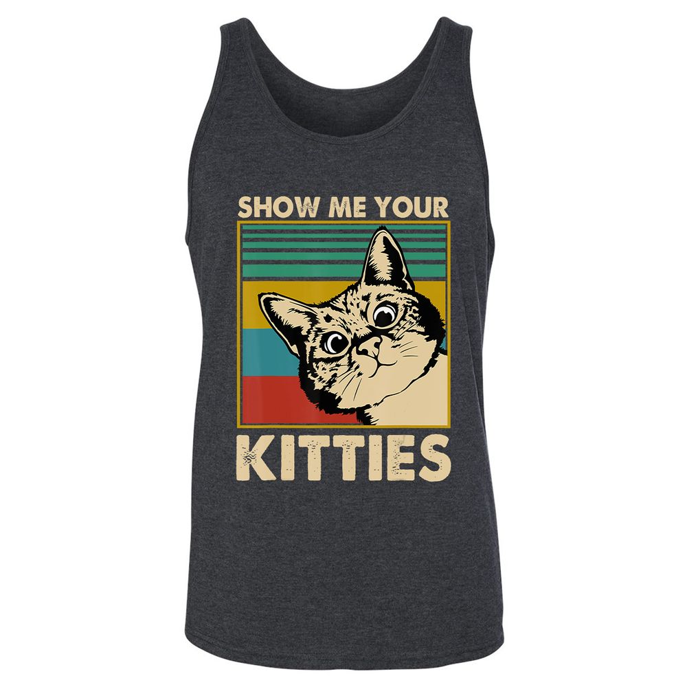 Unisex Jersey Tank - DM63NCHA - Dark Grey Heather - 6