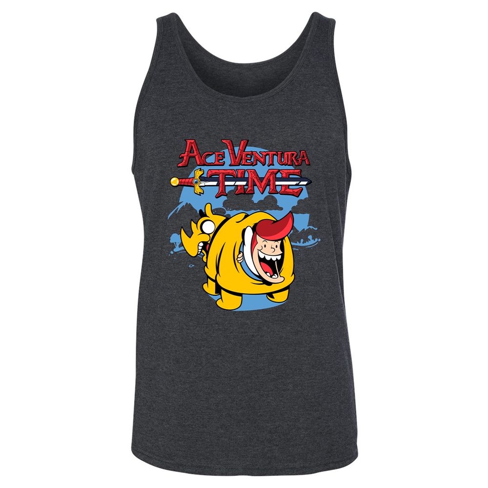 Unisex Jersey Tank - 1TW3JL9A - Dark Grey Heather - 6