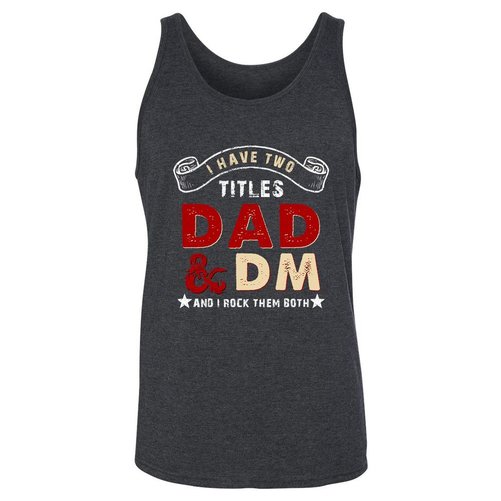 Unisex Jersey Tank - TPRY1FPT - Dark Grey Heather - 6