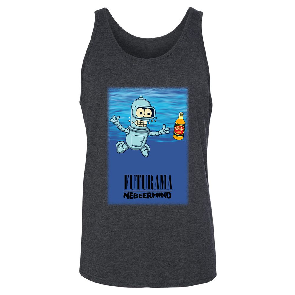 Unisex Jersey Tank - 8VZNVHV8 - Dark Grey Heather - 6