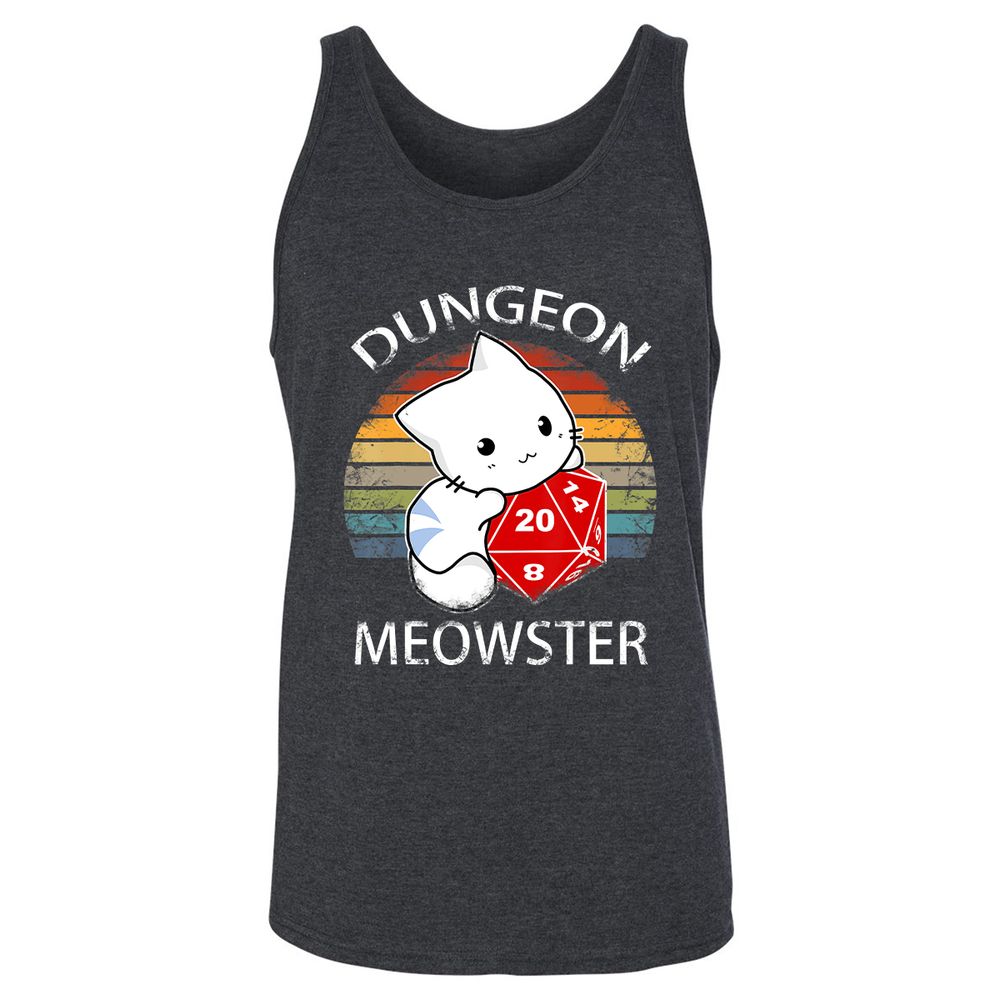 Unisex Jersey Tank - 78ZPJPHQ - Dark Grey Heather - 6