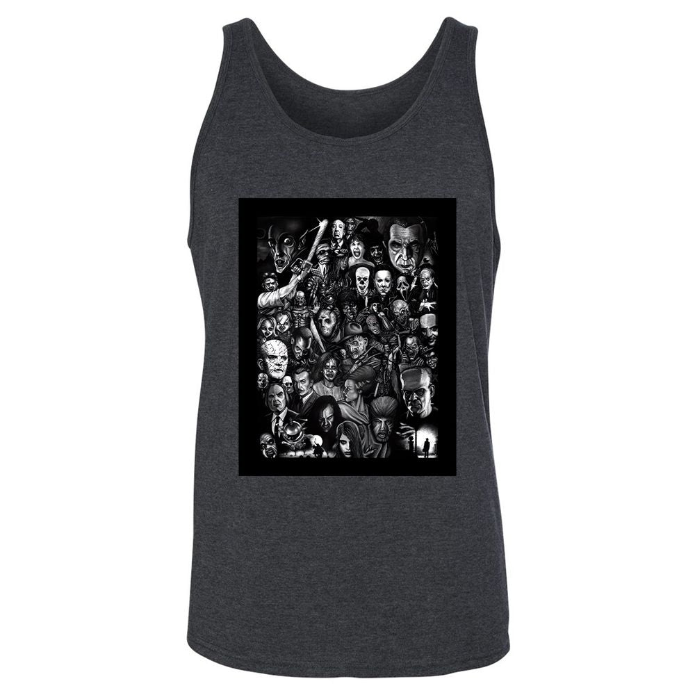 Unisex Jersey Tank - 1LYGW52H - Dark Grey Heather - 6