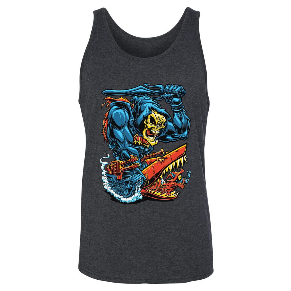 Unisex Jersey Tank - DPZ2FKPP - Dark Grey Heather - 6