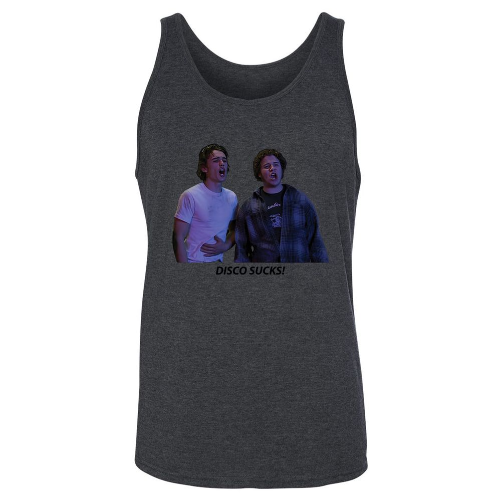 Unisex Jersey Tank - 4SMHW1GY - Dark Grey Heather - 6