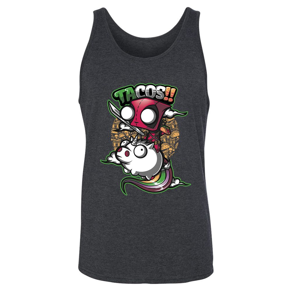 Unisex Jersey Tank - UG7BM1TP - Dark Grey Heather - 6